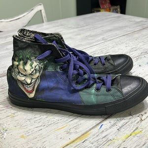 Size 10 men’s Joker Converse High Tops. Great condition.
